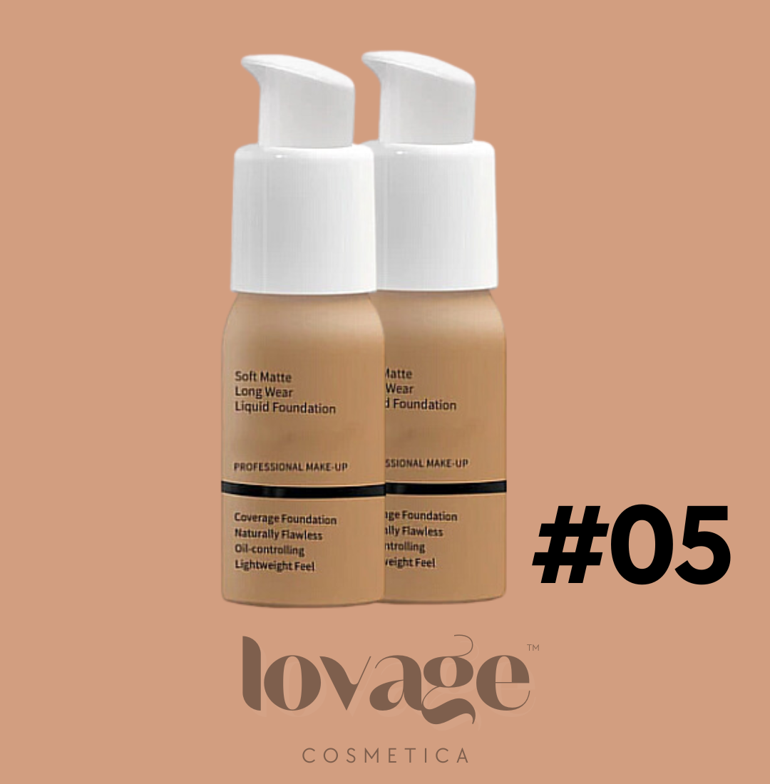 Lovage™ | Laat je huid stralen met de matte vloiebare foundation