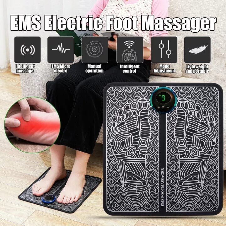 EmsMat™ De perfecte traktatie voor uw moeie voet